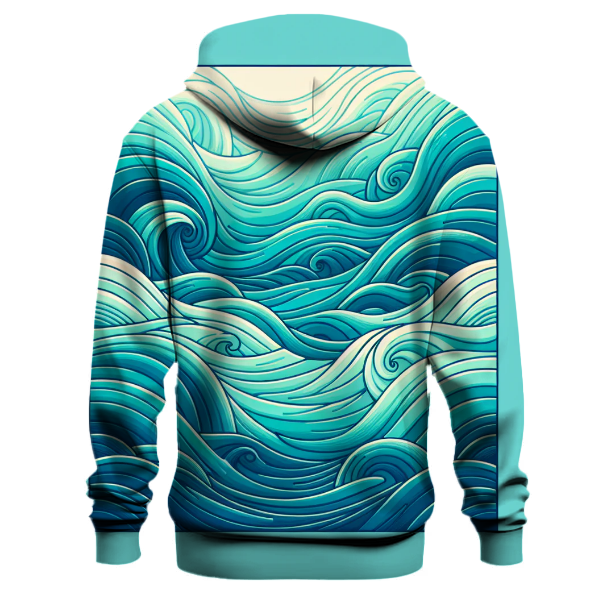 Ocean Swirl Hoodie