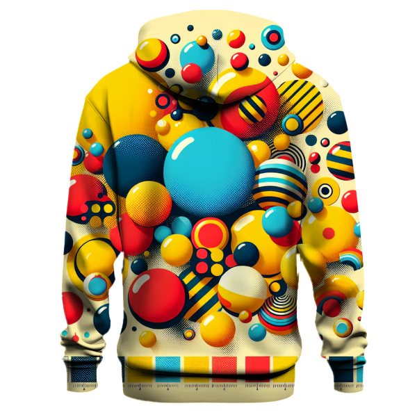 Retro Fun Polka Dots Hoodie