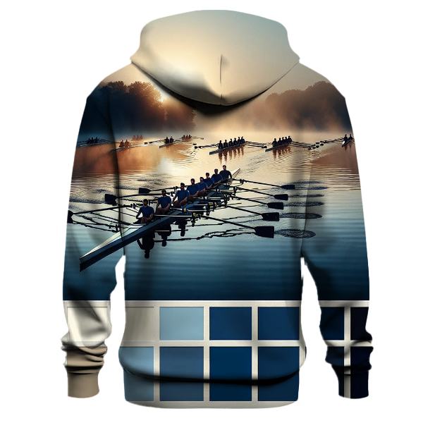 Rowing - Oars and Waves Hoodie