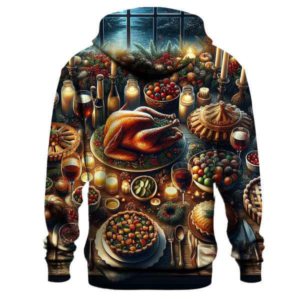 Festive Holiday Feast Hoodie