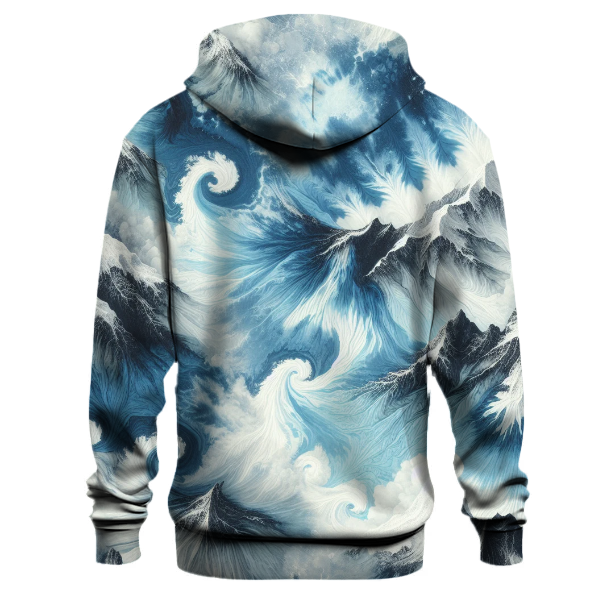 Arctic Ice Tie-dye Hoodie
