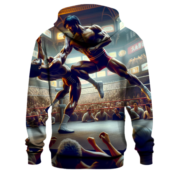 Dramatic Wrestling Grapple Hoodie