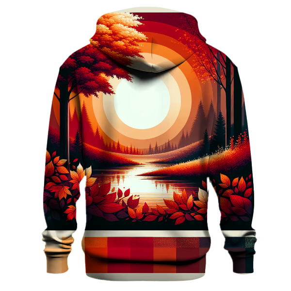 Crimson Autumn Hoodie