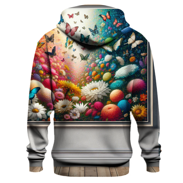 Artful Butterfly Swirls Hoodie