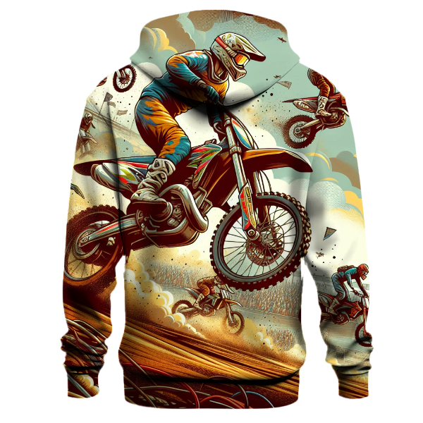 Motocross Action Hoodie