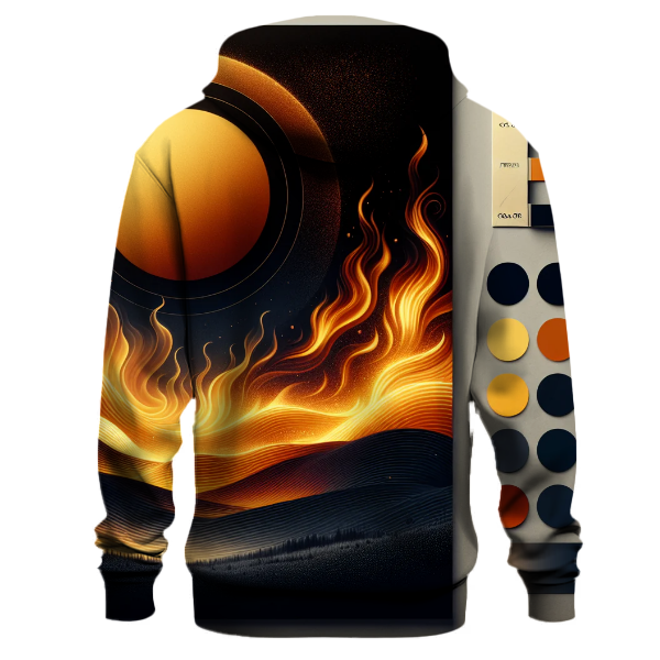 Golden Ember Horizon Hoodie