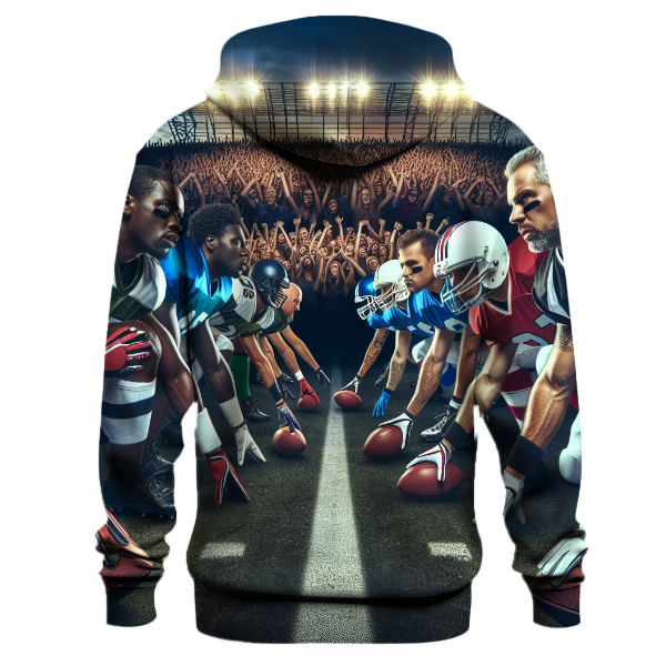 Football Game Day Excitement Hoodie