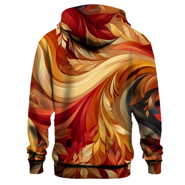 Amber Autumn Cascade Hoodie