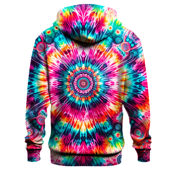 Neon Dreamscape Radiance Hoodie