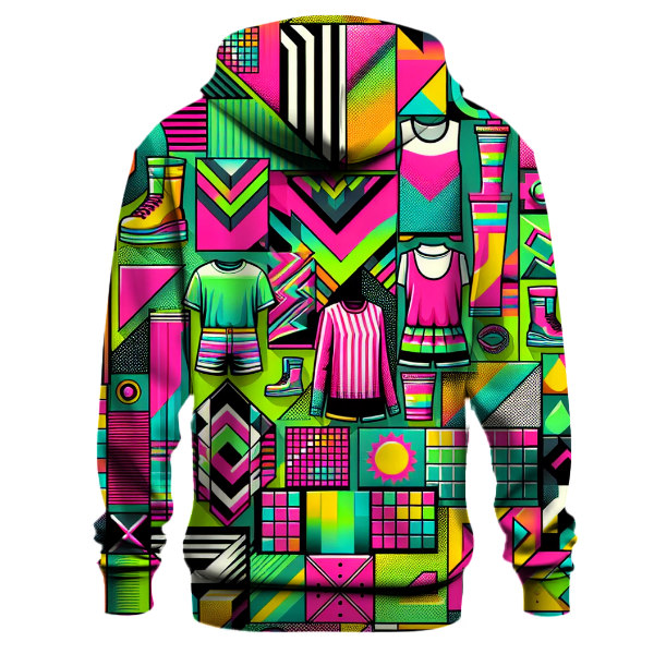 Fashionably 80s Hoodie