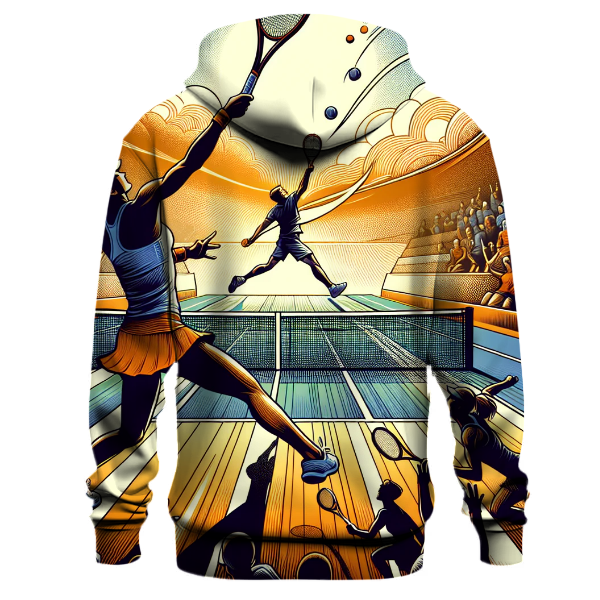Tennis Match Fever Hoodie
