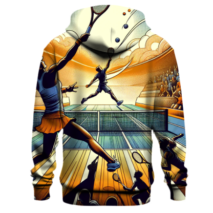Tennis Match Fever Hoodie