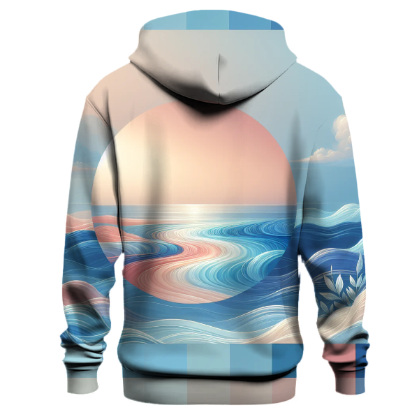 Seaside Sunrise Hues Hoodie