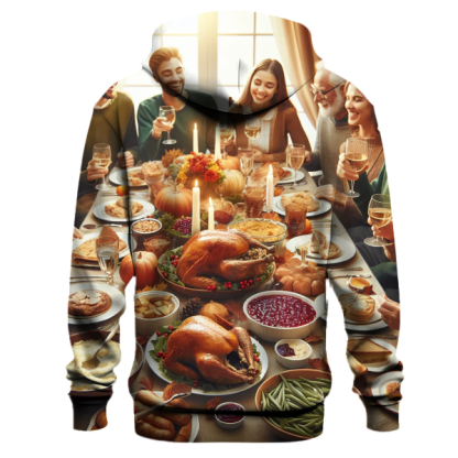 Playful Gingerbread Holiday Party Hoodie