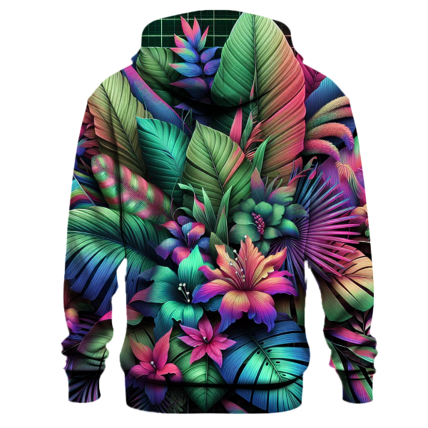 Neon Light Jungle Hoodie