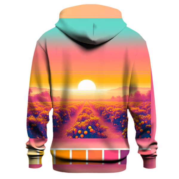 Citrus Sunrise Glow Hoodie