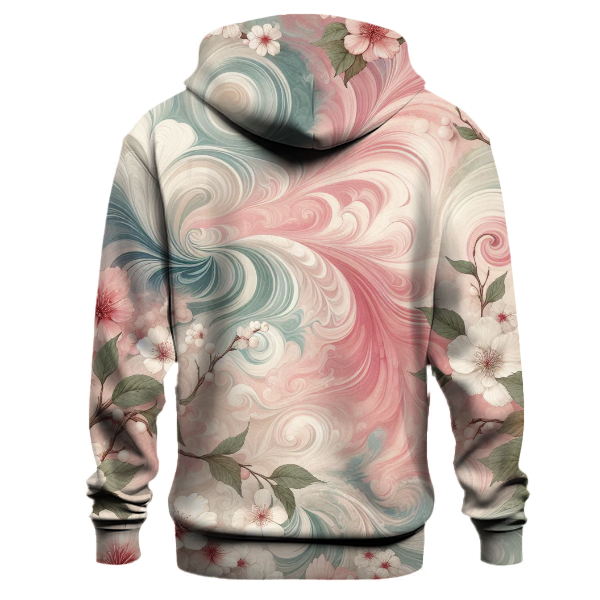 Cherry Blossom Breeze Tie-dye Hoodie