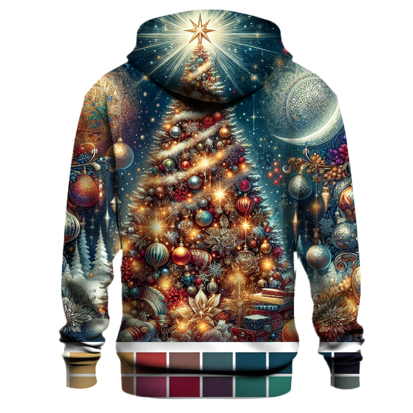 Christmas Tree Elegance Hoodie