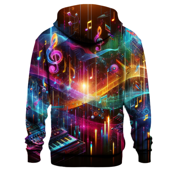 Techno Funk Explosion Hoodie