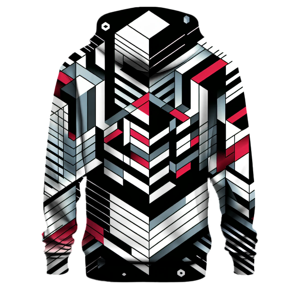 Parallel Prism Illusion Hoodie