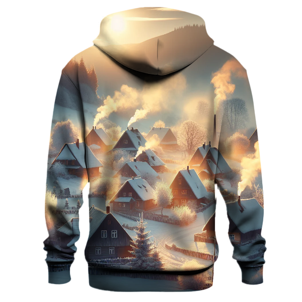 Frosty Morning Village Hoodie