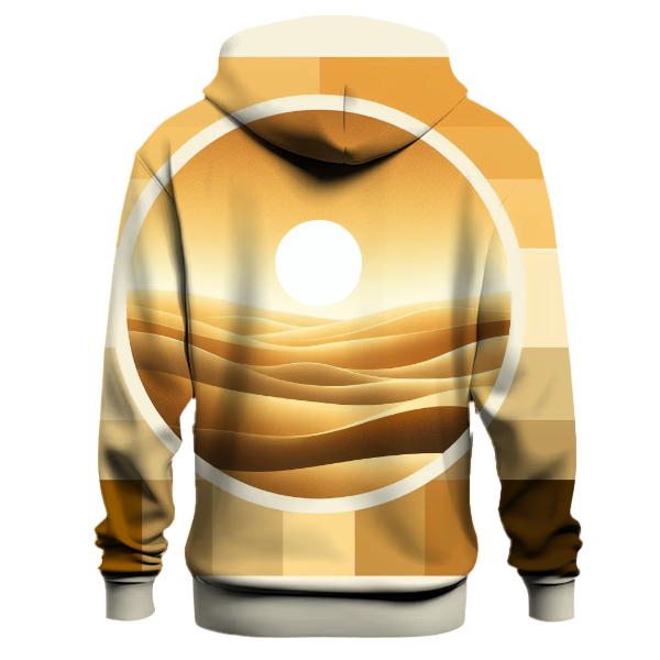 Golden Sand Cascade Hoodie