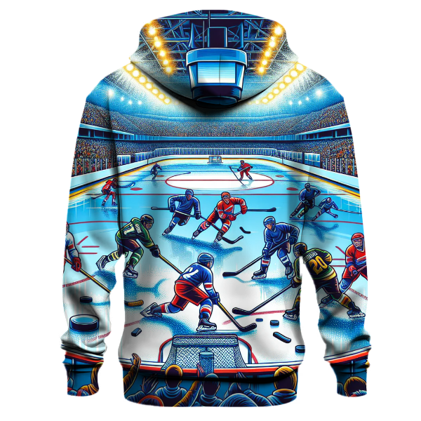 Ice Hockey Fierceness Hoodie