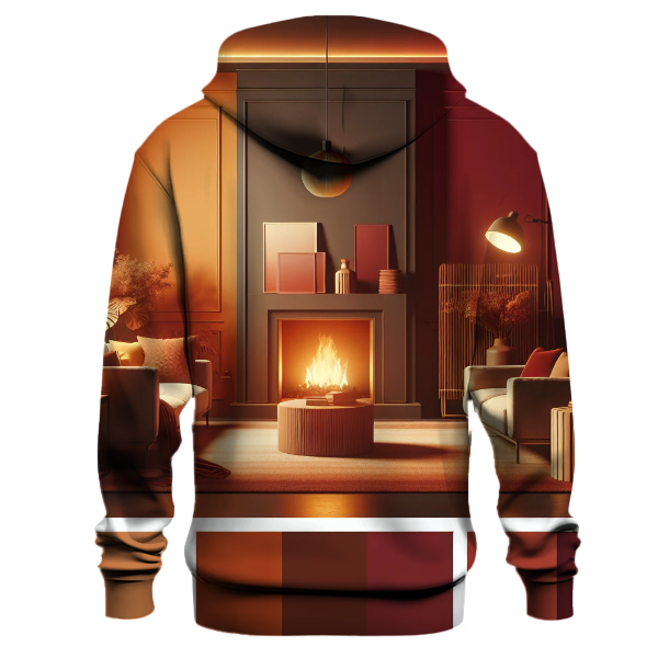 Warm Fireside Glow Hoodie