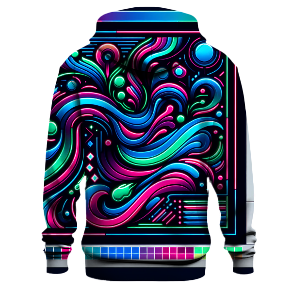 Neon Tapestry Hoodie
