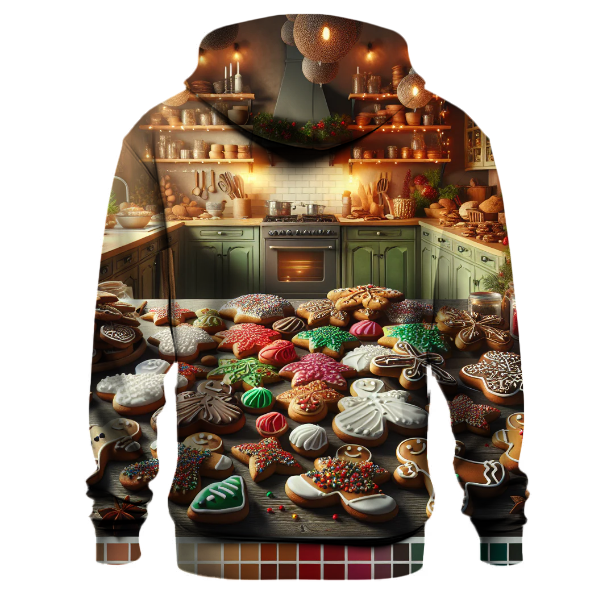Festive Gingerbread Family Hoodie