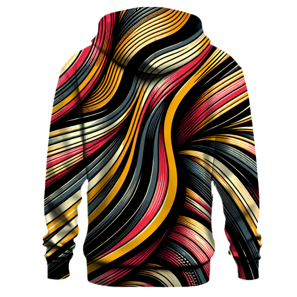 Blazing Glory Stripes Hoodie