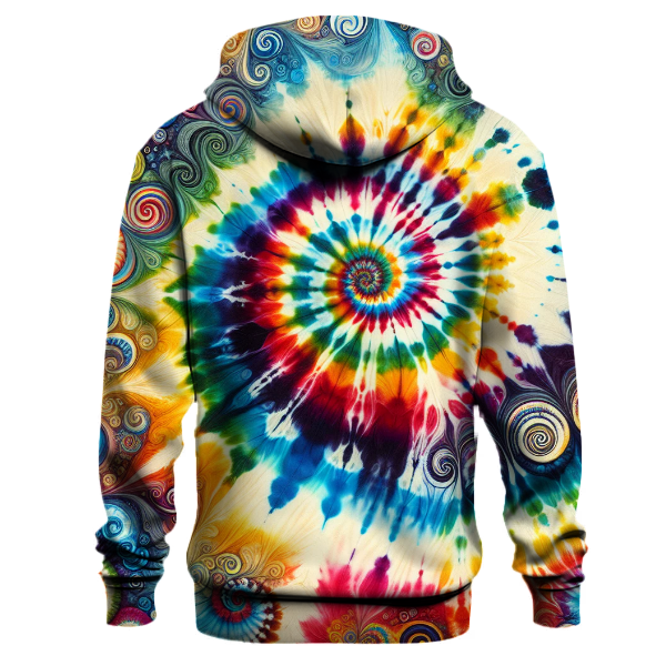 Groovy Tie-Dye Rainbow Hoodie