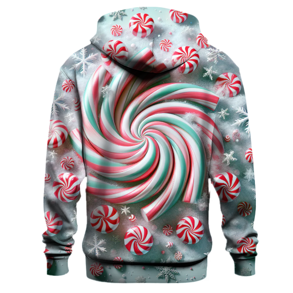 Frosty Peppermint Delight Hoodie