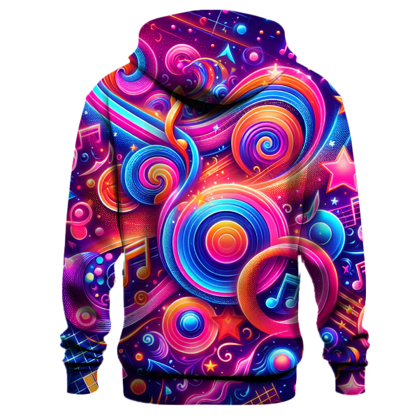 Funky Disco Patterns Hoodie