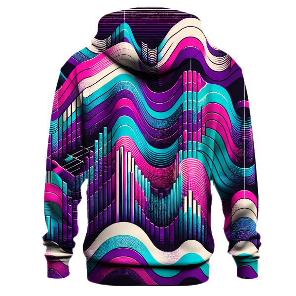 Futuristic Synth Soundscape Hoodie