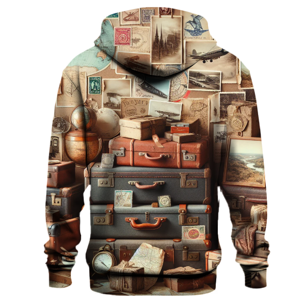 Vintage Travel Exploration Hoodie