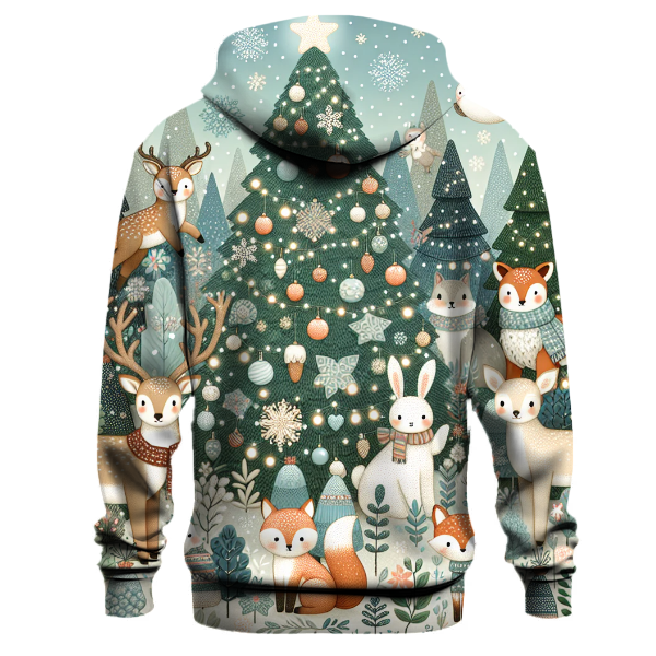 Magical Christmas Woodland Hoodie