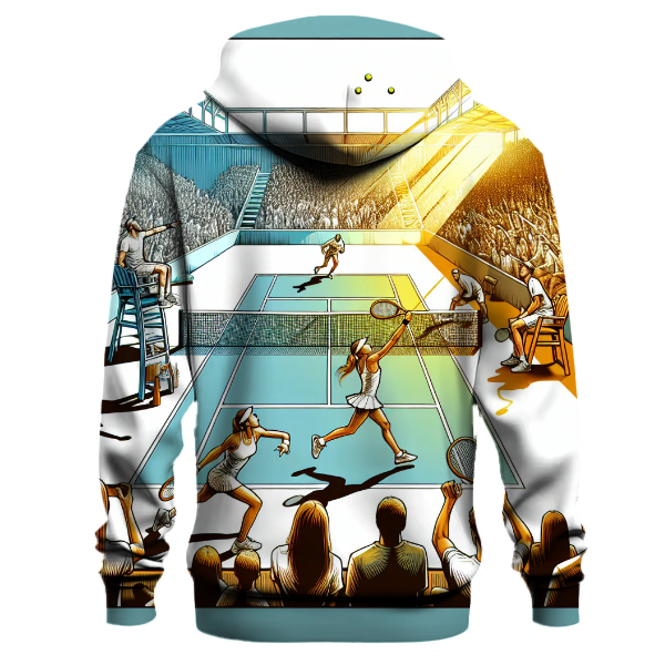 Tennis Match Spirit Hoodie