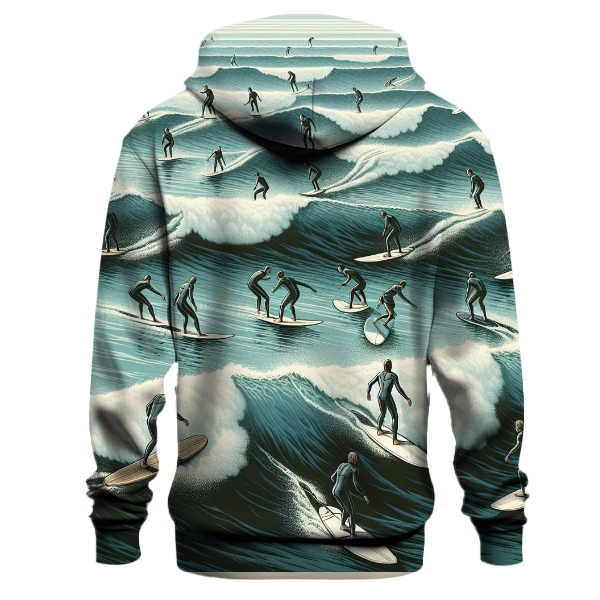 Surfing Tidal Waves Hoodie