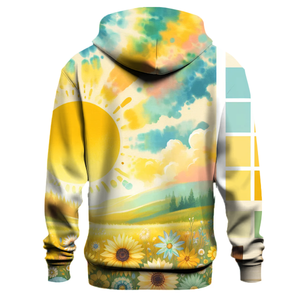 Sunlit Fields Tie-Dye Hoodie