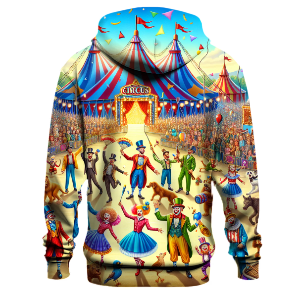 Colorful Circus Adventure Hoodie