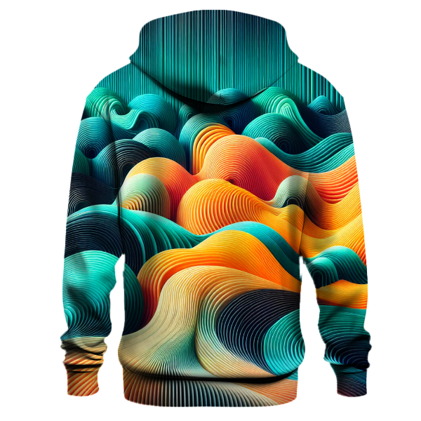 Funky Retro Wave Hoodie