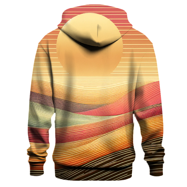 Sunrise Horizon Lines Hoodie