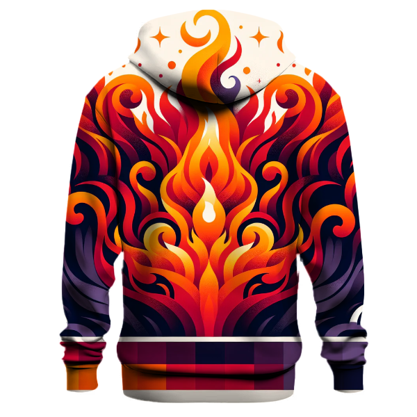 Flame Ember Blaze Hoodie