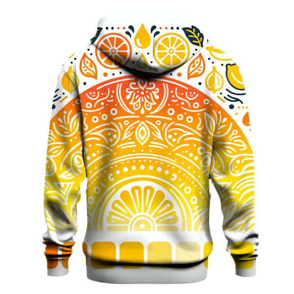 Sunrise Citrus Gradient Hoodie