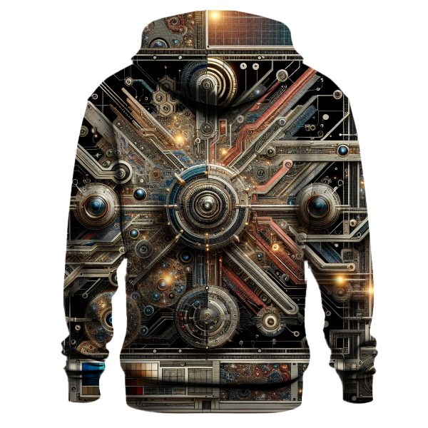 Cybernetic Circuit Visions Hoodie