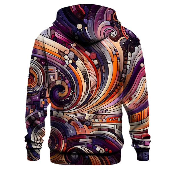 Paisley Groove Fusion Hoodie