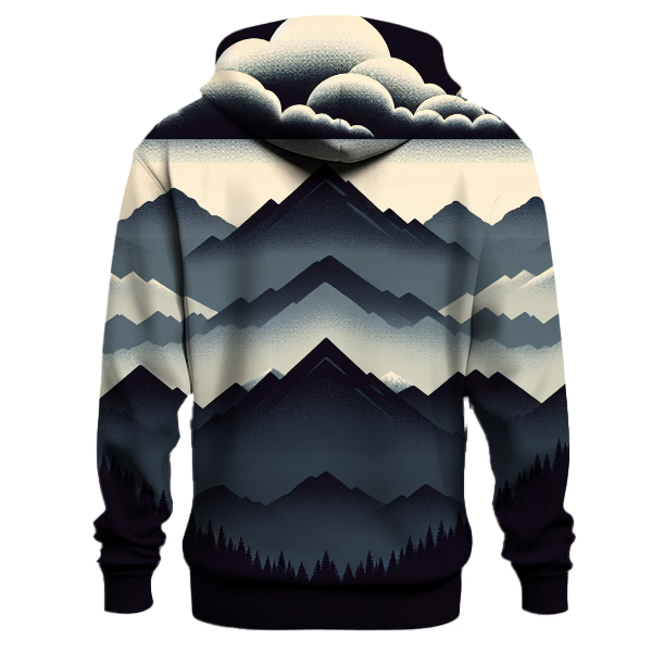 Bold Mountain Peaks Hoodie