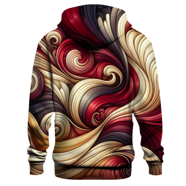 Vintage Vortex Swirls Hoodie