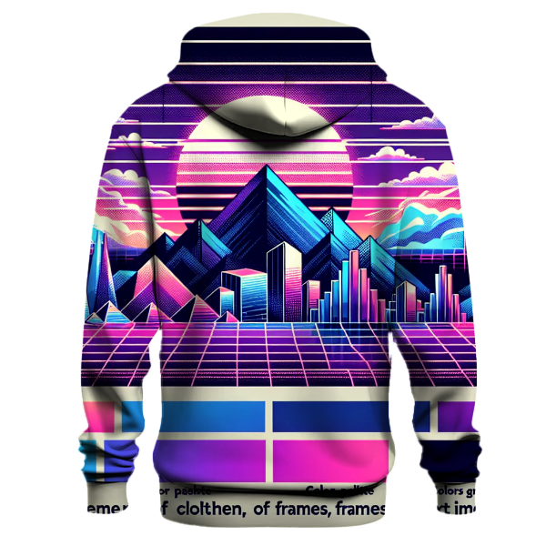 Vibrant Synthwave Dreams Hoodie